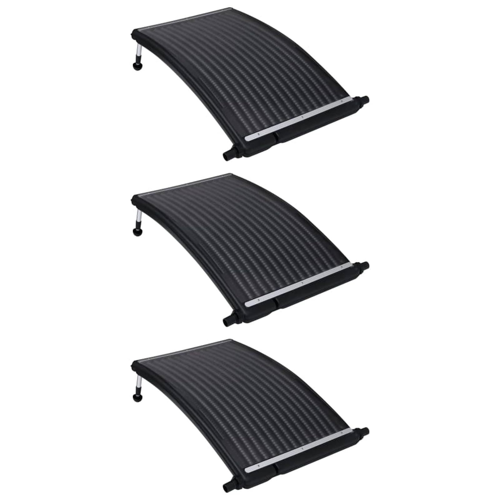ShGaxin Pannelli Solari Termici Curvi per Piscina 3 pz 110x65 cm,Piscine e Spa,Accessori per Piscina e Spa,Riscaldatori per piscine-3095463