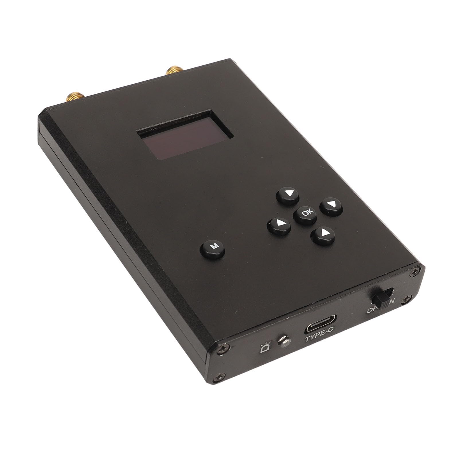 Generador de Señales Portátil de Doble Canal de 60 MHz Generador de Funciones de Forma de Onda Arbitraria CH1 Pantalla LCD CH2 de 23, 5 MHz a 6 GHz con Visualización de Potencia