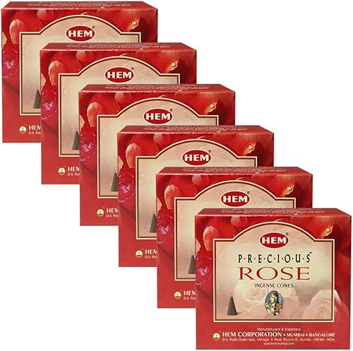 Vista 53 de TRUMIRI Paquete de soporte para cono de incienso con dobladillo de conos de incienso de copal, paquete de 6 (aproximadamente 60 conos)