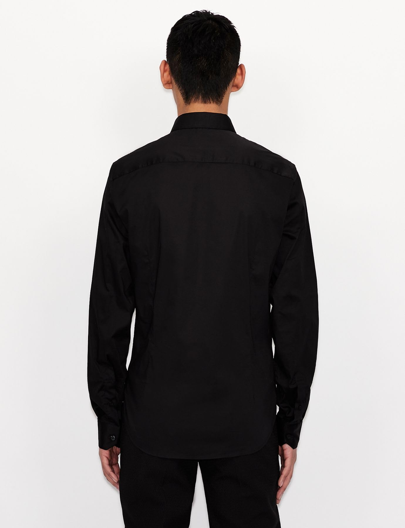 Armani Exchange Men's Popeline Stretch Shirt