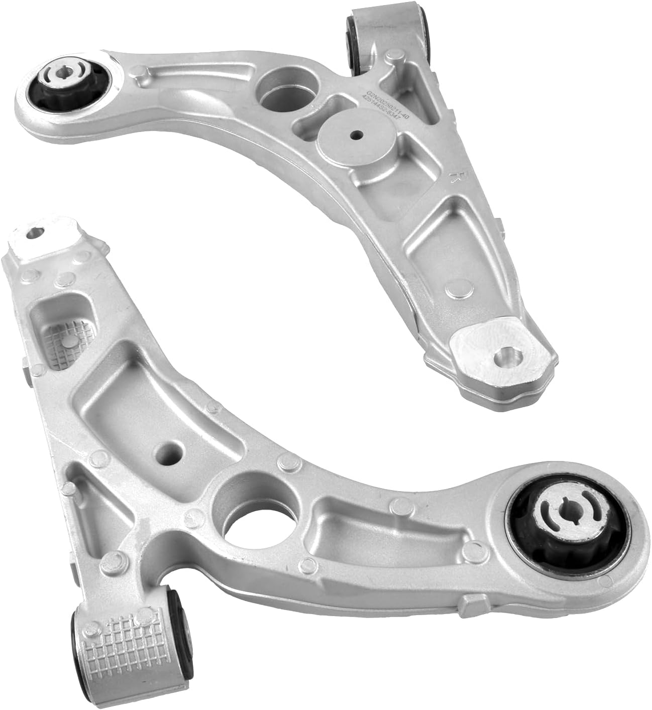 Front Left & Right Lower Suspension Control Arm Replacement for 2019 Jeep Cherokee 2.0L 2.4L 3.2L Part# 526-533, 526-534, 68285991AF, 68285992AF, RK643774, RK643775