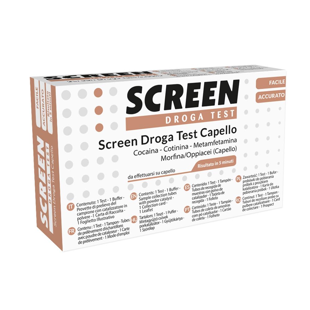 Médicament écran Test Cheveux