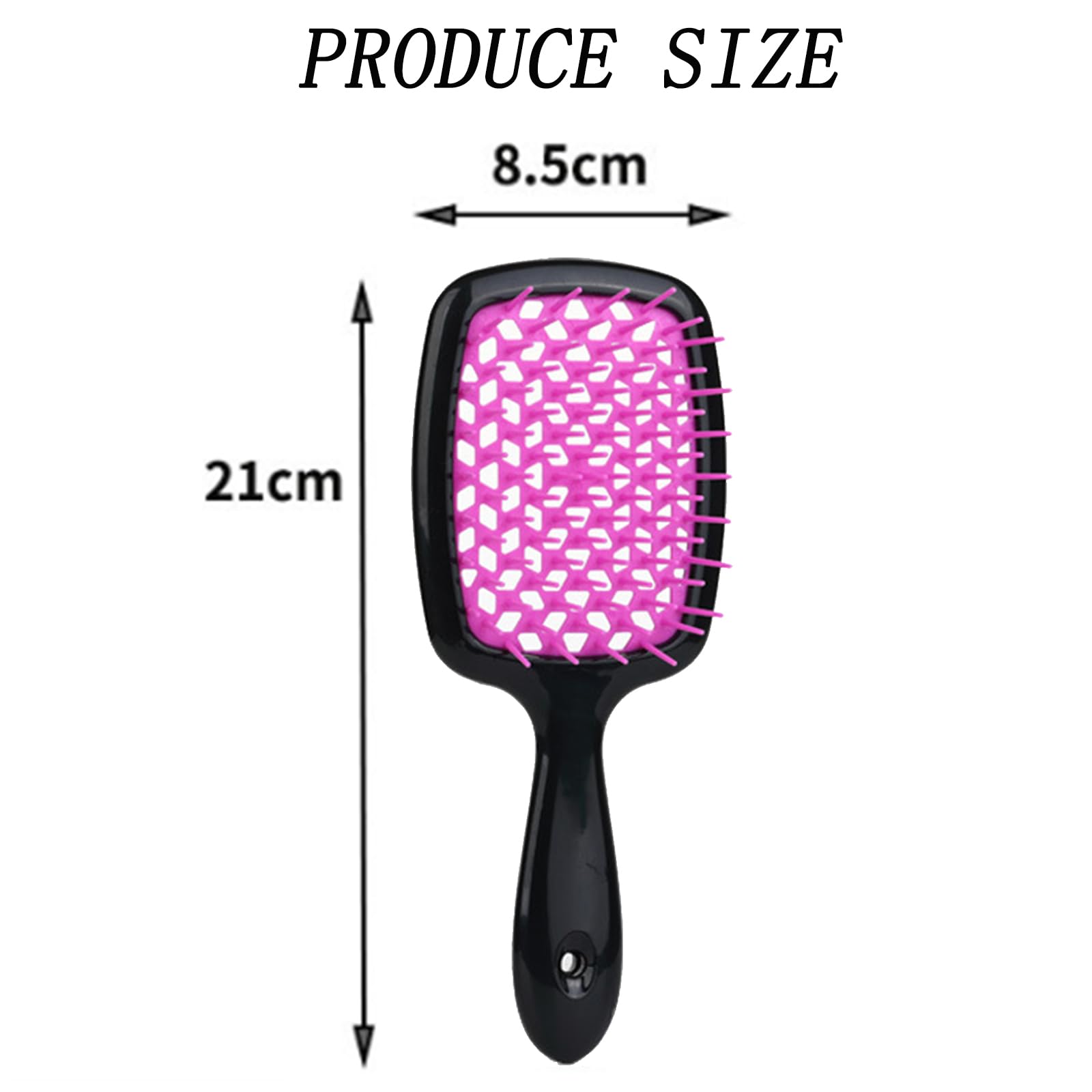 2PCS Hair Brush, Massage Comb,Hairdressing Comb,Detangle Hair Brush for Women Men and Kids - Image 3