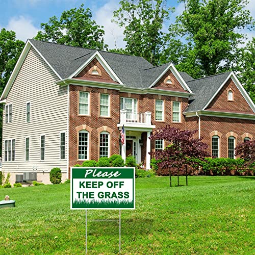 Panneaux Keep Off Grass pour éviter le piétinement du gazon et de la cour - 7