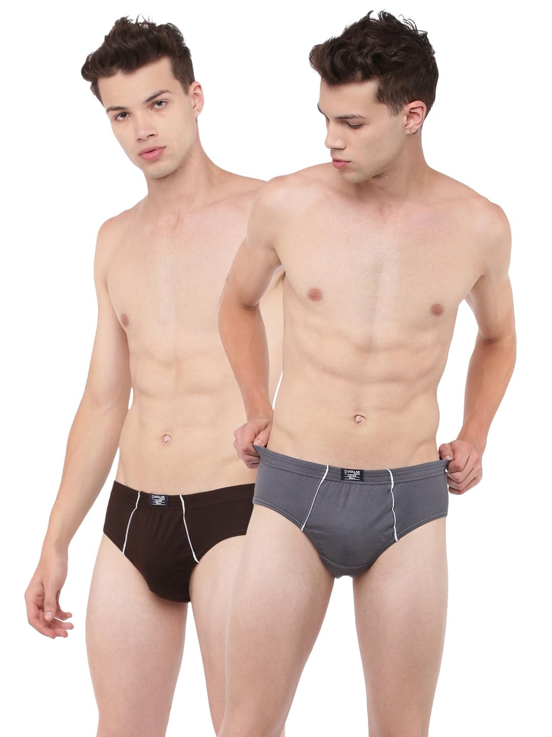 dollar Lehar Super Combed Cotton Mens Brief - Actual Colour May Vary-picture-37
