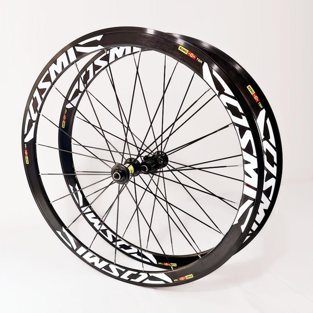 Juego De Ruedas De Bicicleta De Carretera 700C*23C-25C-28C 40/50MM Aleación De Aluminio con Freno C/V, Llanta con Cierre Rápido, Buje De 20H, 120 Clics para 7 8 9 10 11 Velocidades.