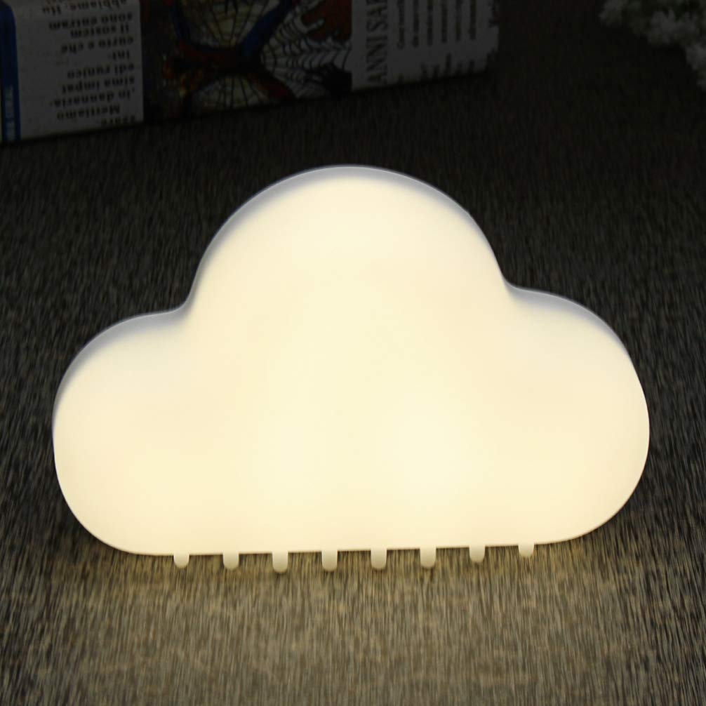 ledmomo LED noche luz bebé noche luz lámpara recargable Sensor nube decorativo luz para niños lámpara