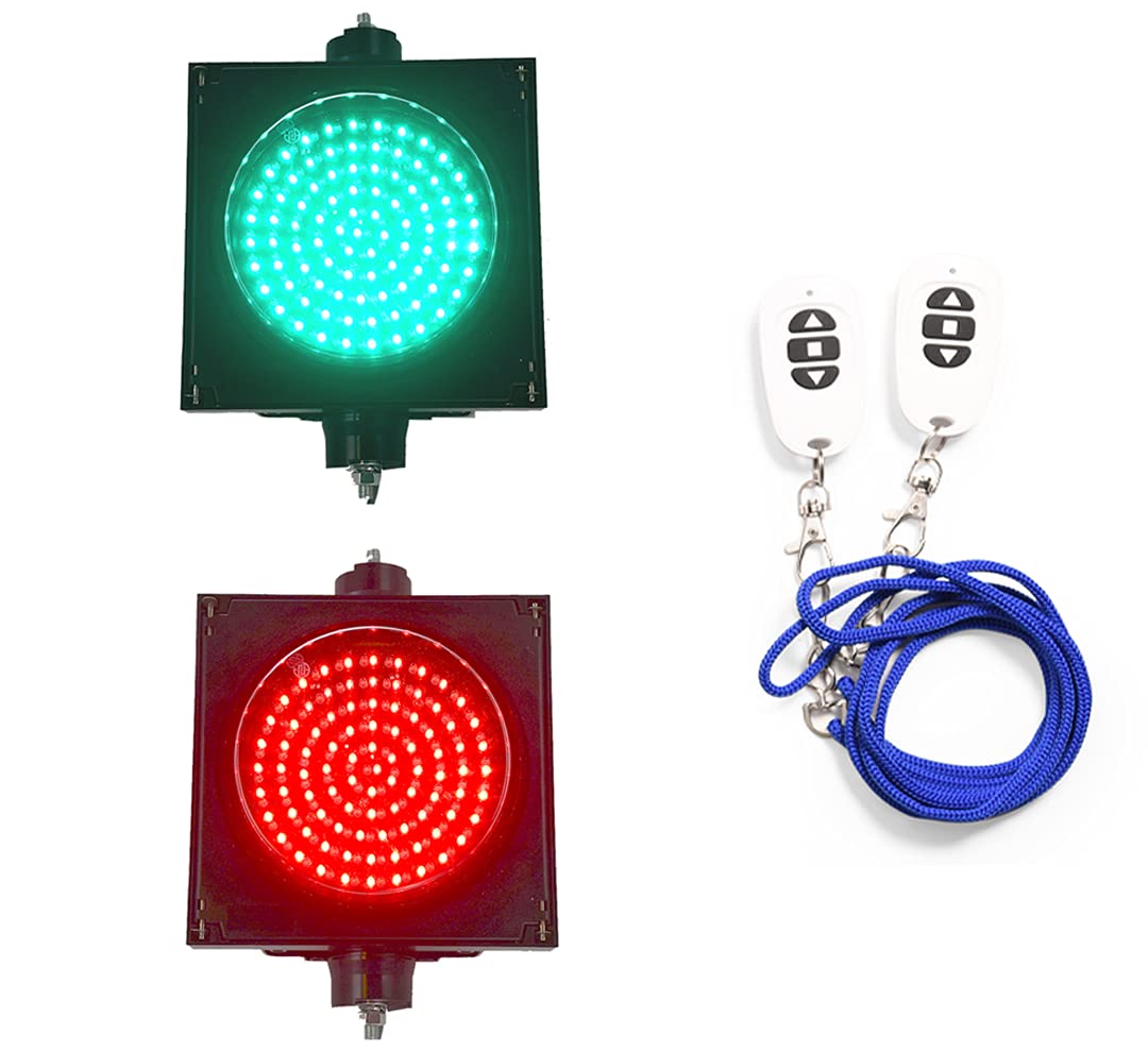 Buy Signaworks Traffic Stop Light LED 8 Inch Diameter Lens, Industrial Loading Dock Bay Light