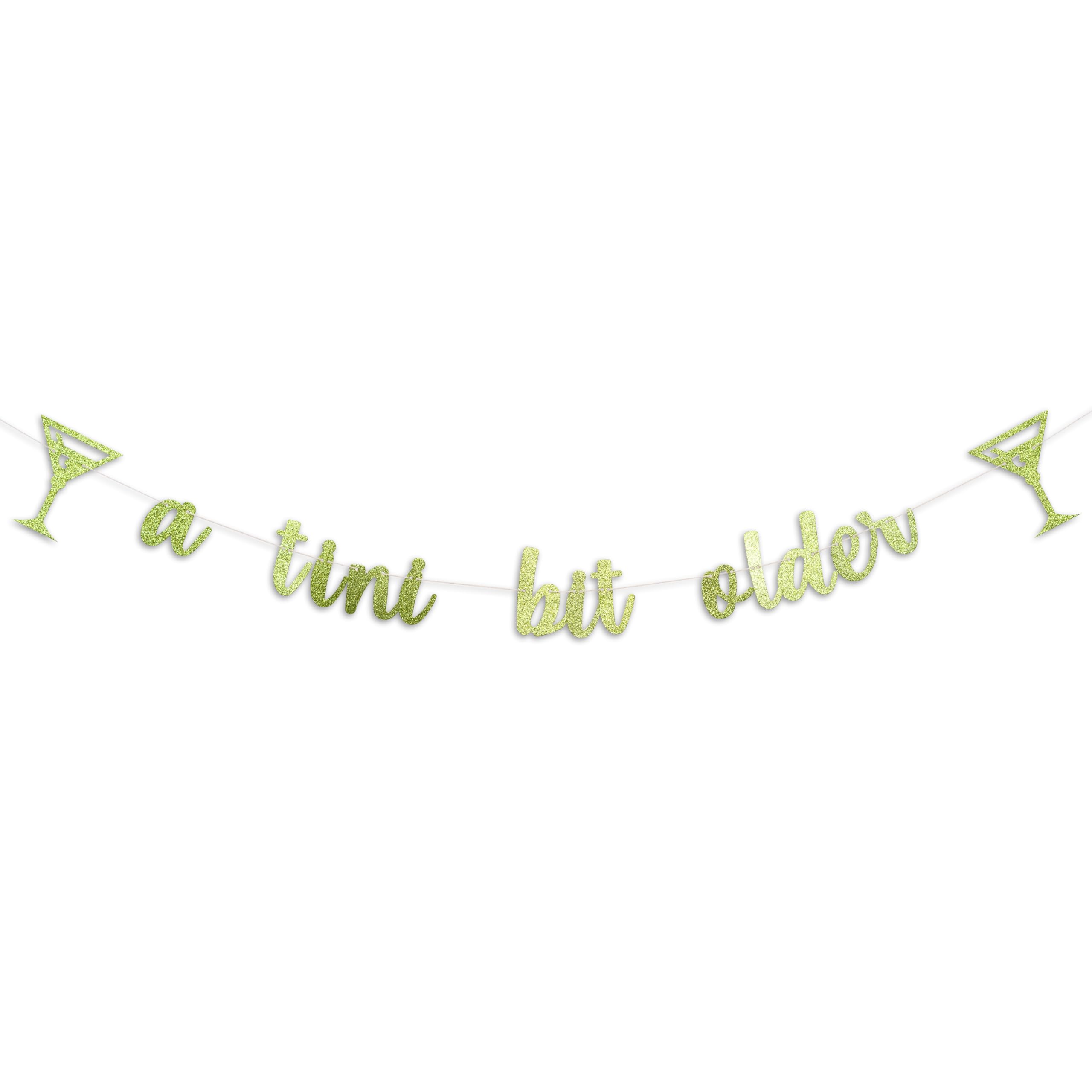 A Tini Bit Older Birthday Banner
