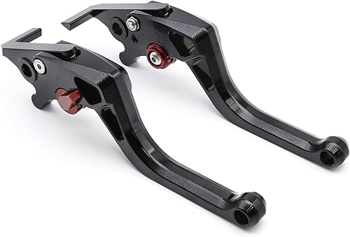 Ajuste Palancas de freno de embrague para Tiger 1050SportScramblerStreet 2017-2020, Street Twin (900cc) 2016-2019 2 Finger Negro