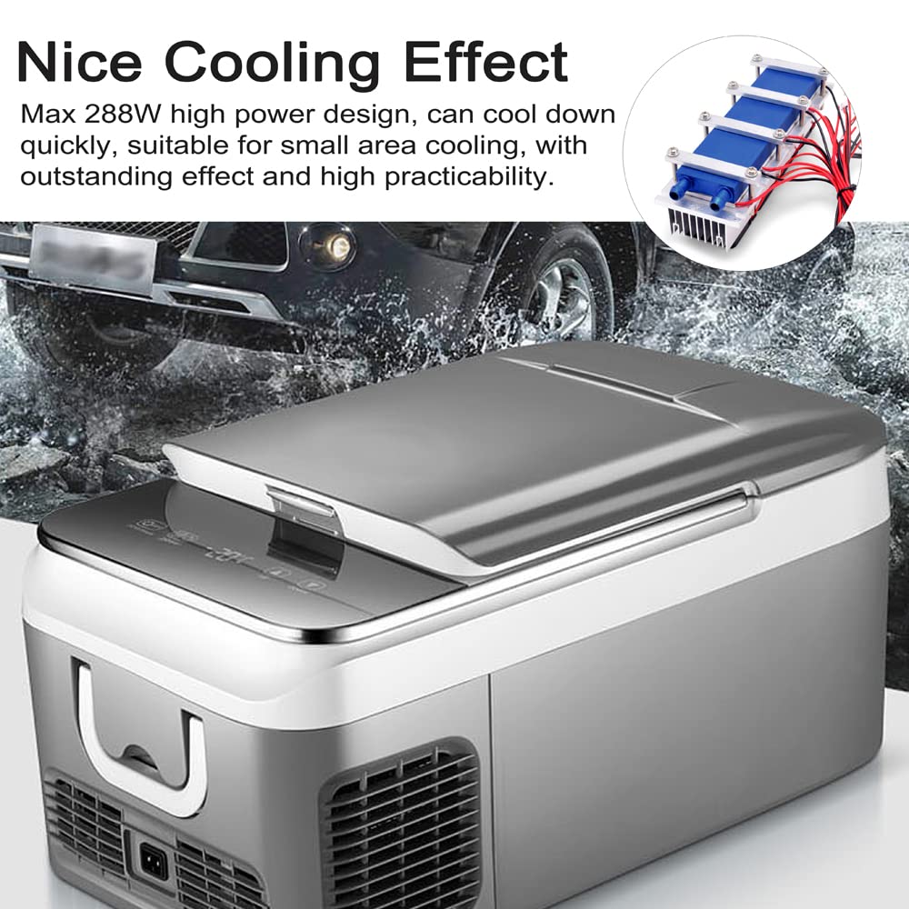Enfriador Termoeléctrico Peltier de 288 W, de Refrigeración de Semiconductores de Bricolaje 12 V 30 A con Tamaño Compacto, Mano de Obra Fina, Amplias Aplicaciones para