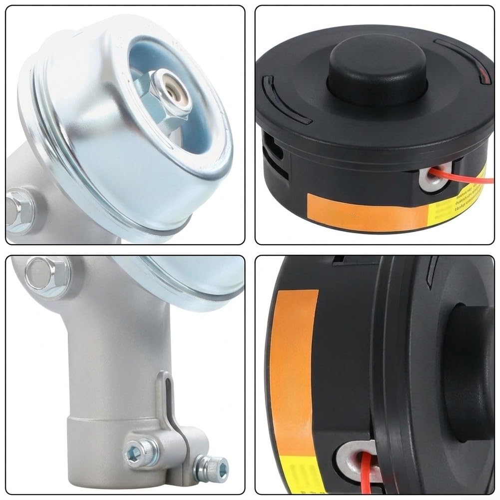 Cabezal metálico para desbrozadora FS55C para 2-mix Cabezal metálico