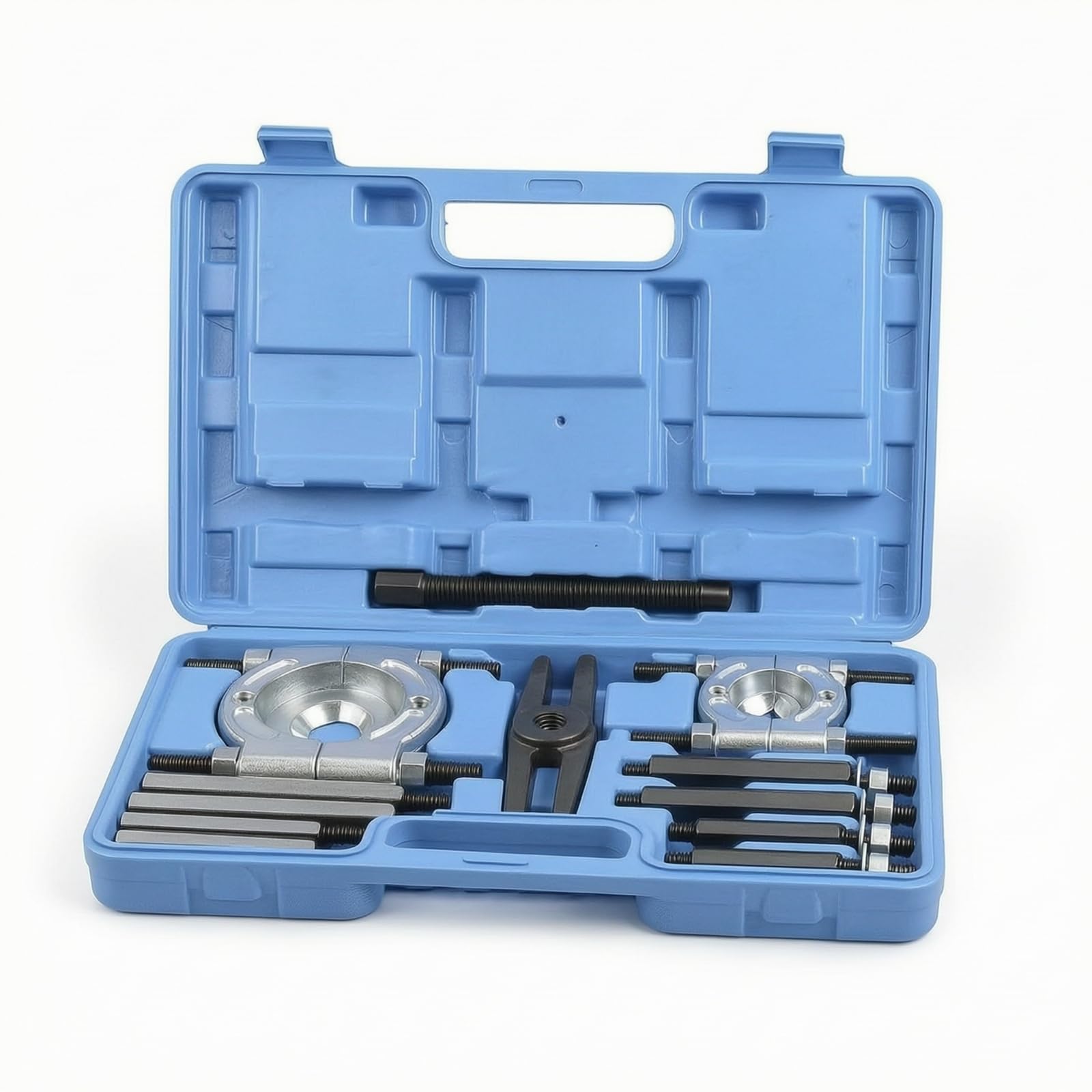 12 Pezzi Kit Estrattore Cuscinetti Robusto Estrattori Cuscinetti Completo Utensili per Meccanici