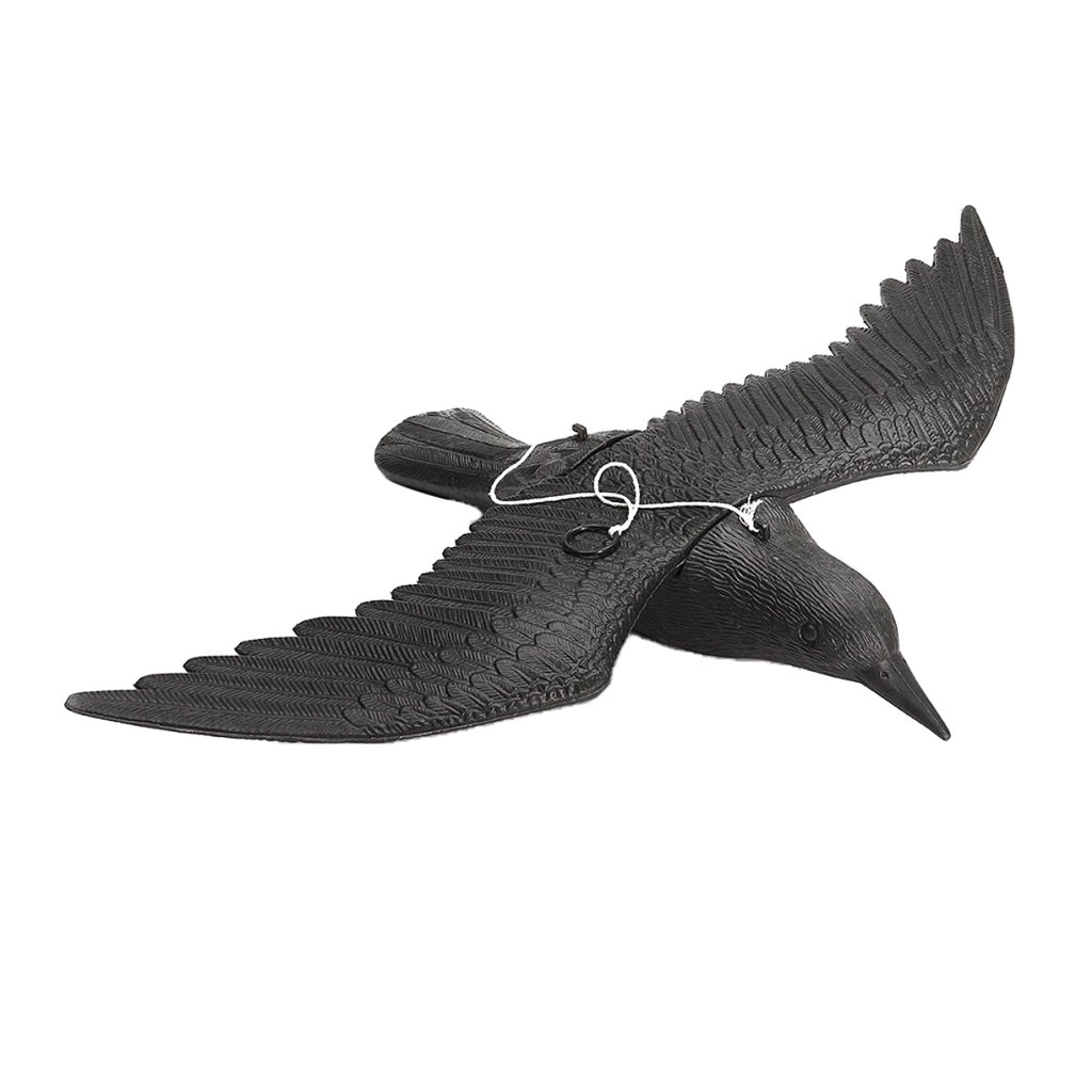 Phenovo Realistic Flying Hunting Crow Decoy Pest Control Garden Scarer Scarecrow (B01N6NXAB2) Amazon Price History, Amazon Price Tracker