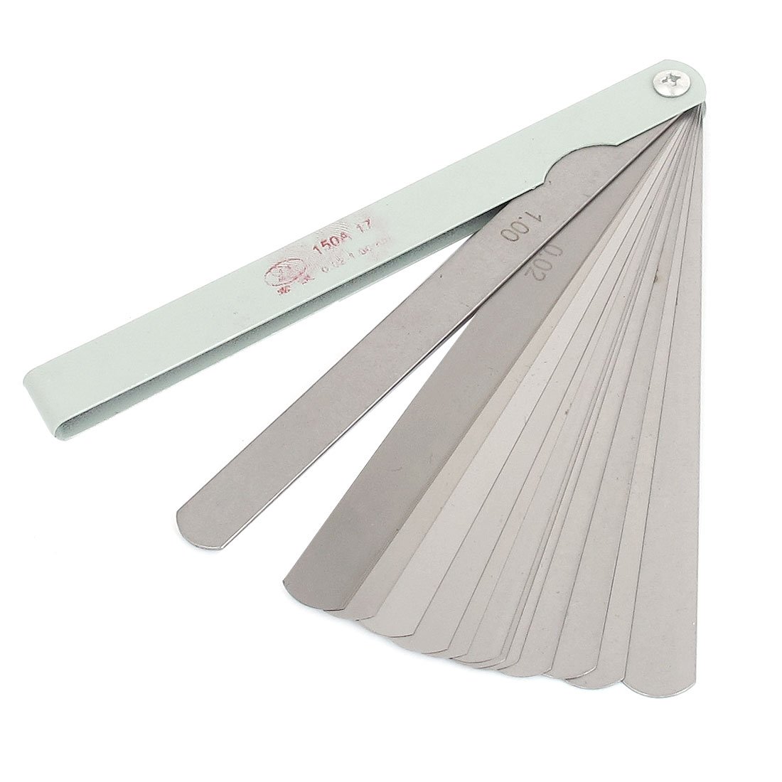 Aexit 0.02 to Reference Gauges 1mm Thickness Gap Metric Filler Feeler Gauge Feeler Gauges 150mm Long