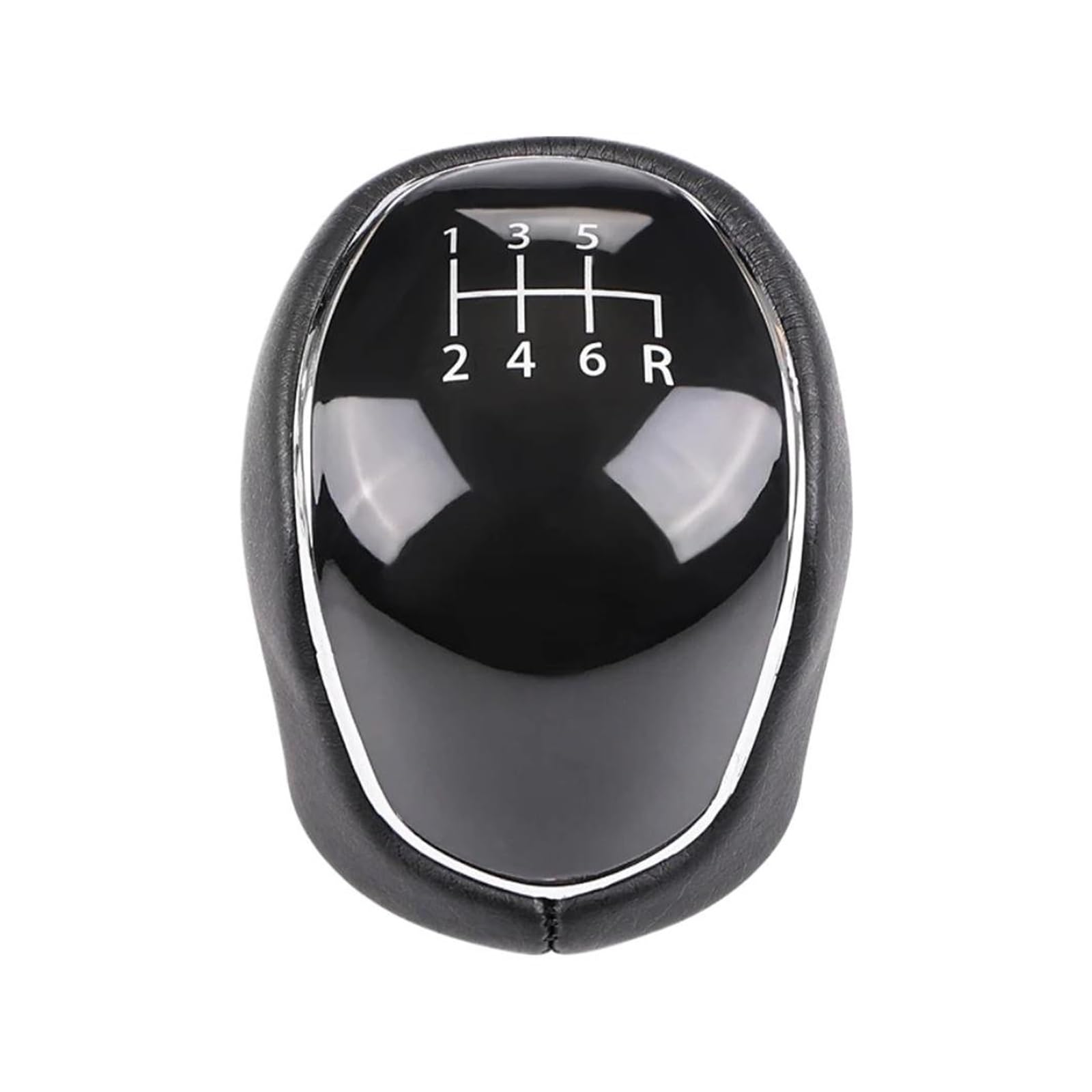 Htvtkrfgrl B-6 Speed Knob Only Gear Knob Manual Style For Mondeo Mk4 For Focus Mk2 5-Speed / 6-Speed Gear Shift(B-6 Speed)