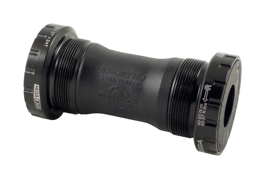 FSA Unisex's BB-4000 Omega Drive MegaExo Bottom Brackets-Black, 68 mm