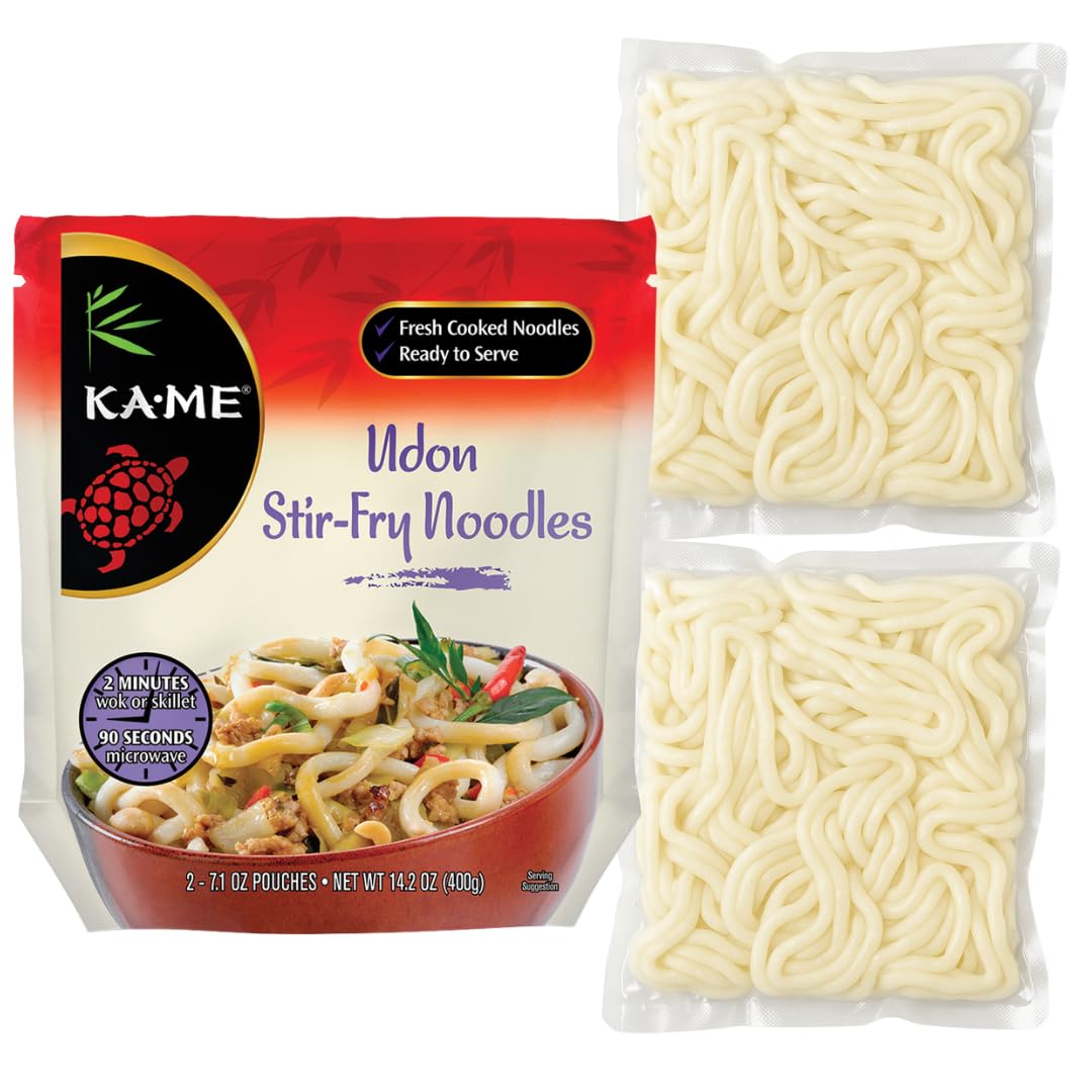 Amazon.com : Ka Me Noodle Stir Fry Udon, 14.2 oz : Udon Noodles