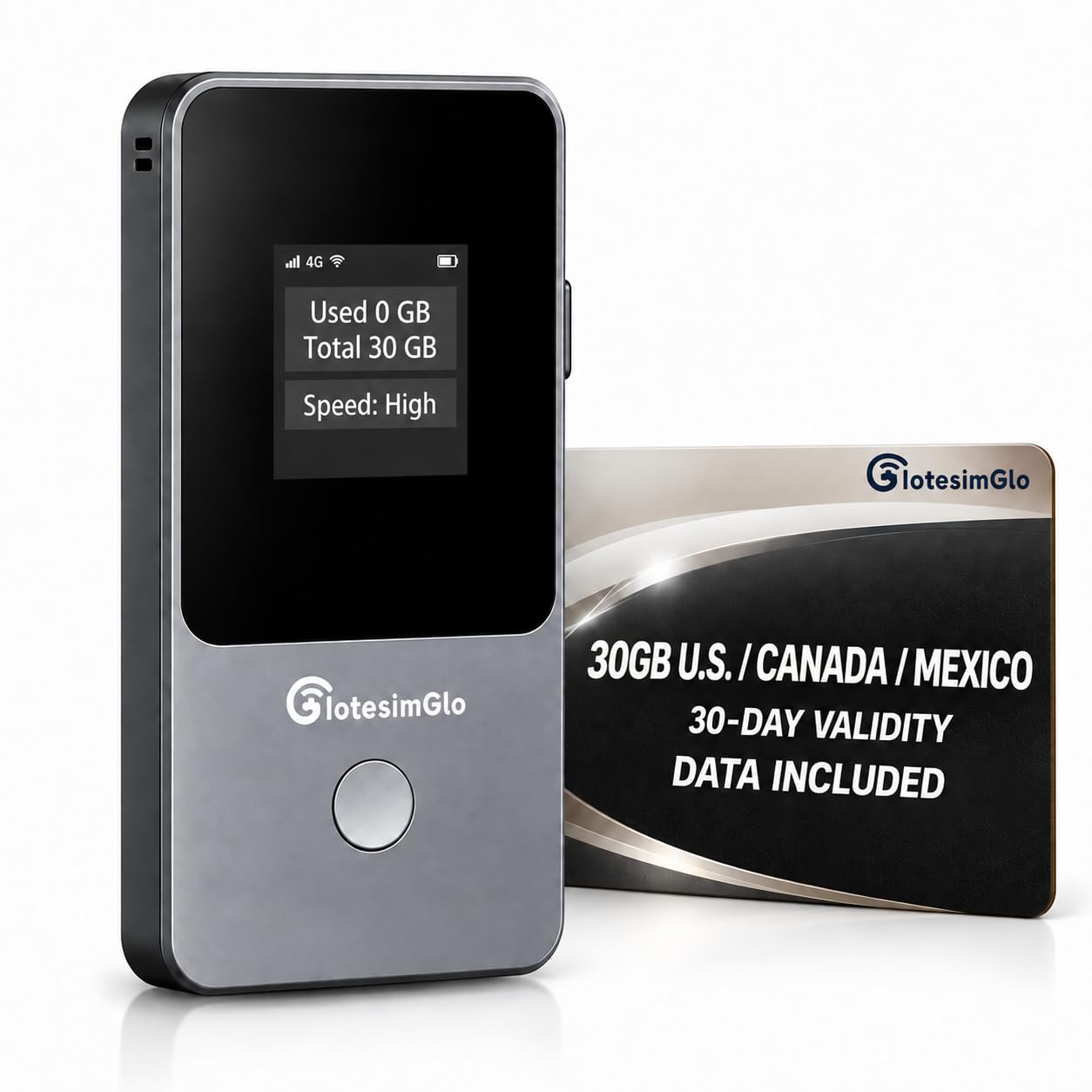 Portable WiFi Hotspot, 30GB USA/Canada/Mexico Data, 30 Days