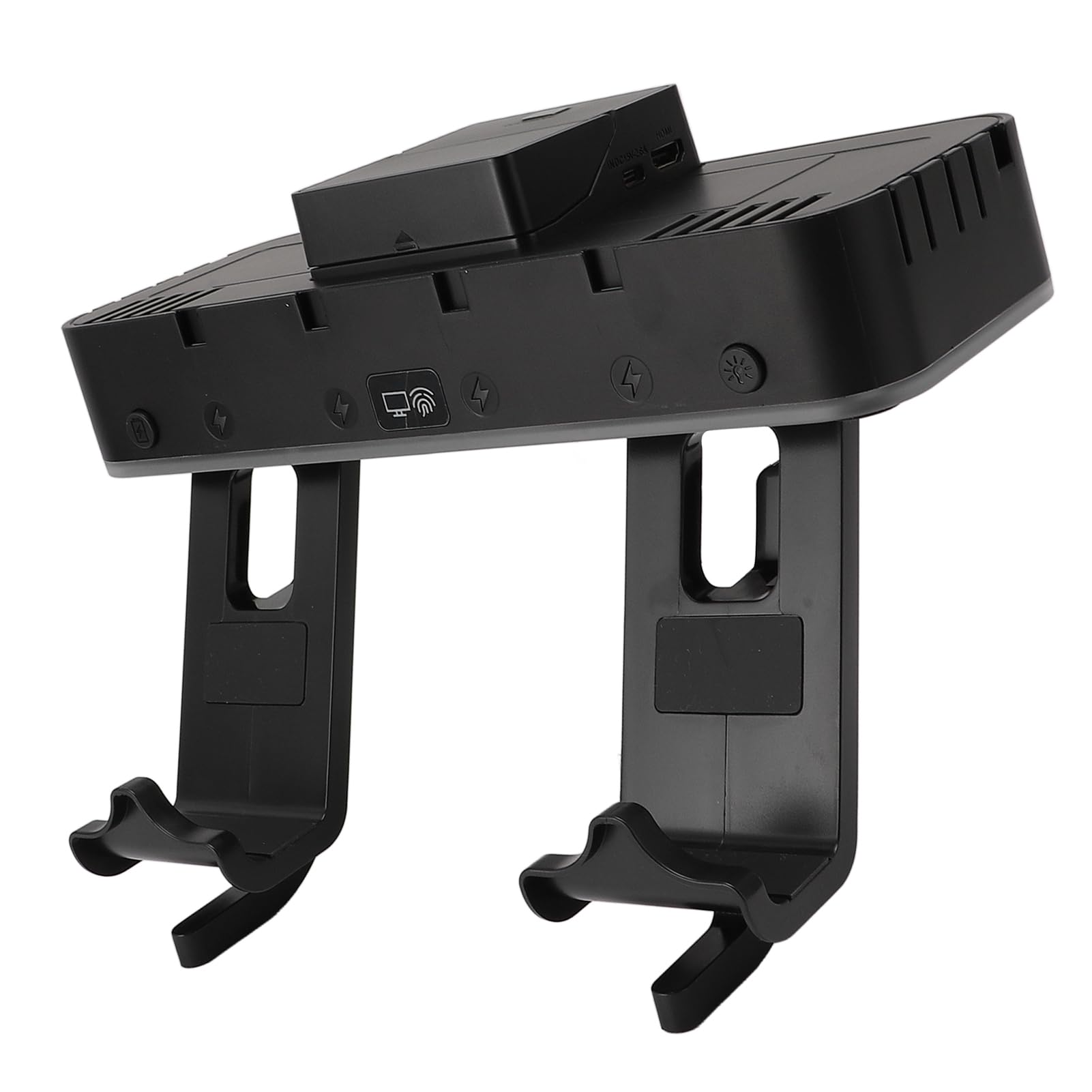 Jectse Caricatore da Muro Controller Console di Gioco RGB, Supporti Multipli per Controller, 10 Slot per Schede per Console OLED, Trasmissione Video HD, Materiale ABS, Supporto per