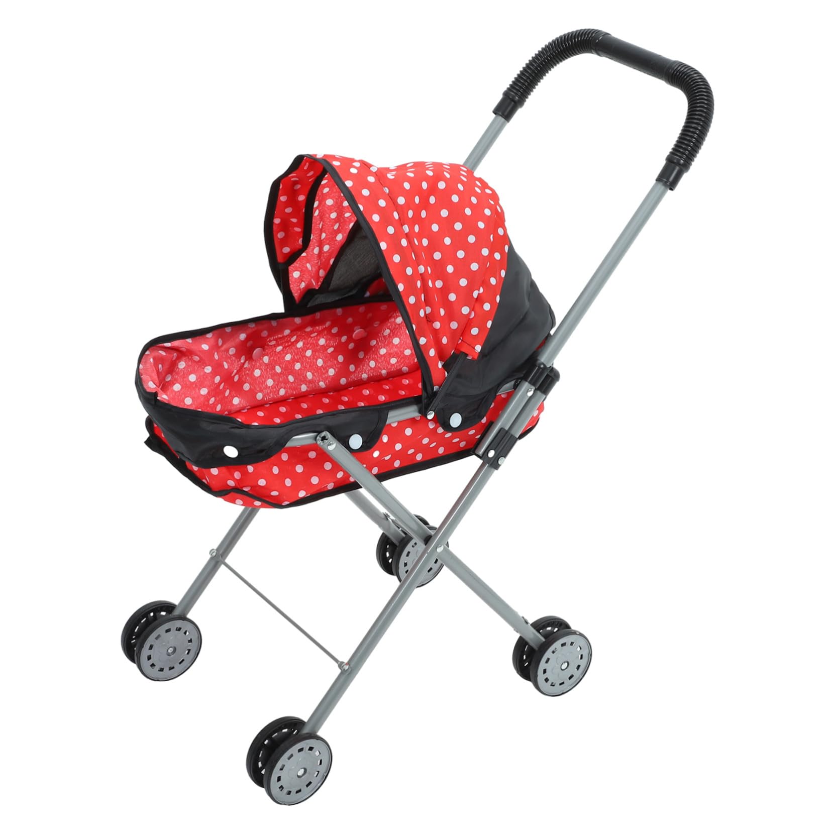 ORFOFE Poussette pour Poupée Miniature Légère et Réaliste Simulant pour Jeu Imitation Garçon Fille Accessoire pour Renforcer Lien Parent Garçon Fille