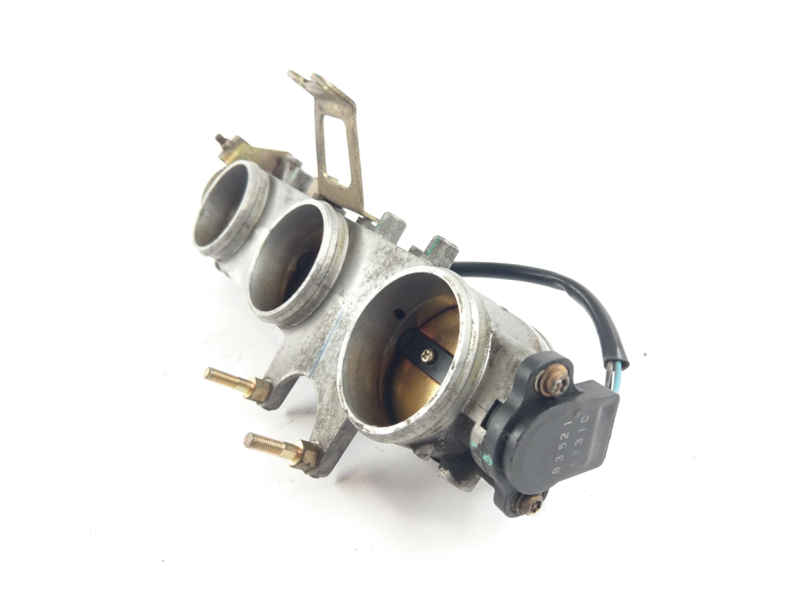 Motorize Válvula de mariposa compatible con Triumph Speed Triple 955i T595N 2002