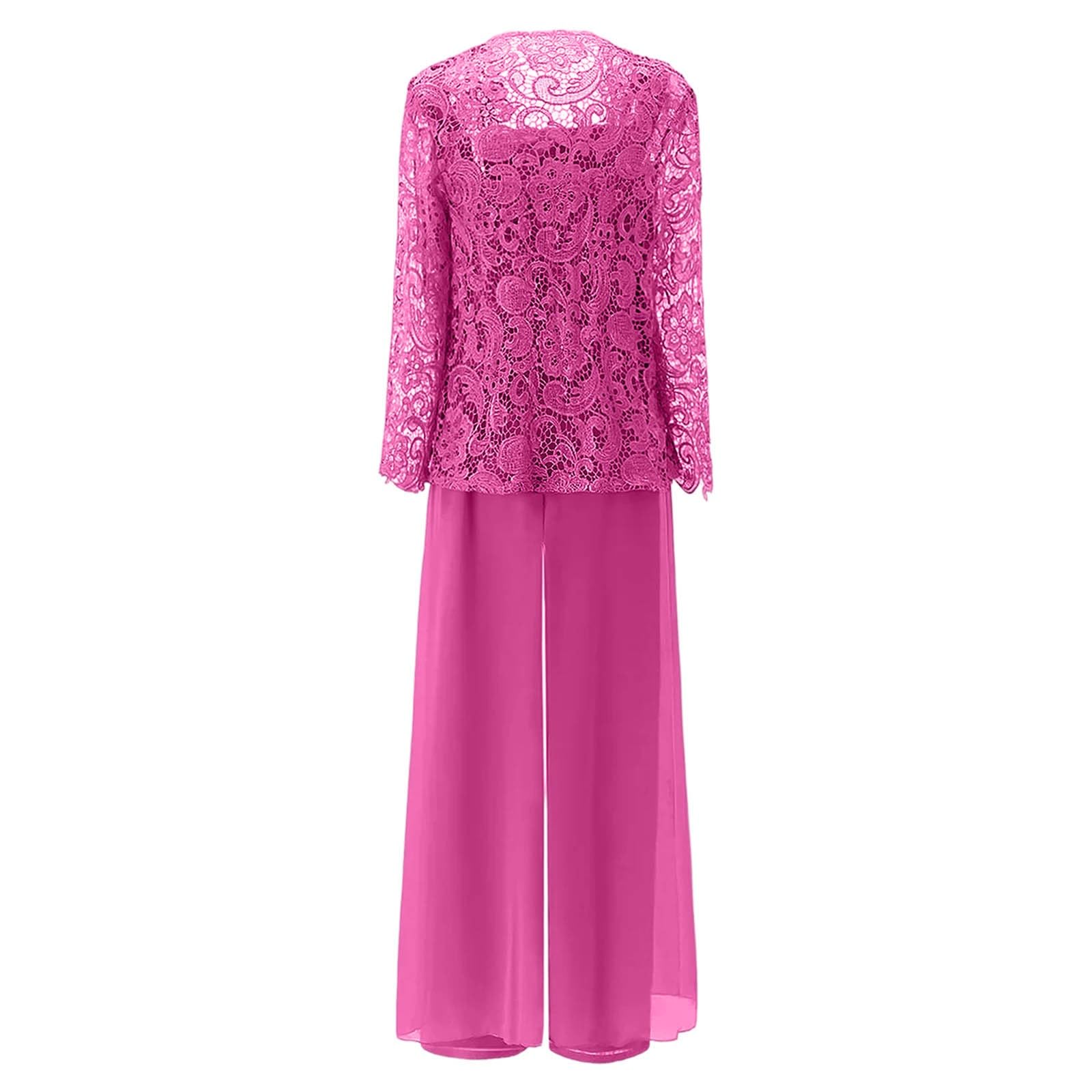 Elegante cardigan in pizzo Abito da sera a tre pezzi per elegante chiffon trasparente della sposa con design a strati e sofisticato