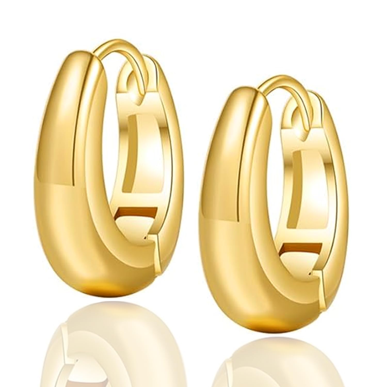 Fashions Gold Plated Fashionable Glamorous Kaju Kan Bali Hoop Earrings Ear rings for Boys and Men