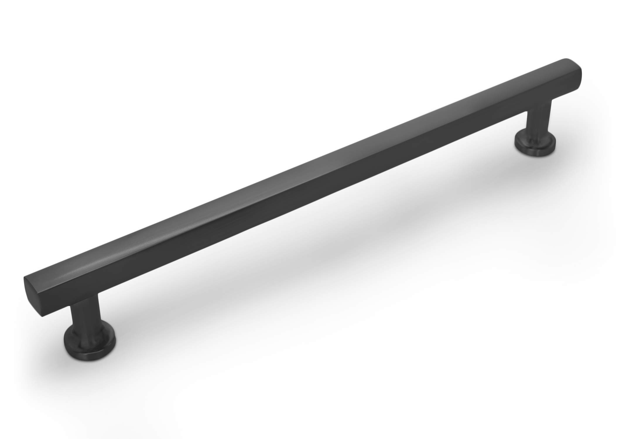 EmtekFreestone Appliance Pull of The Urban Modern Collection, 12 inch (Center to Center), Color: Flat Black Coated (US19), Model: 87001
