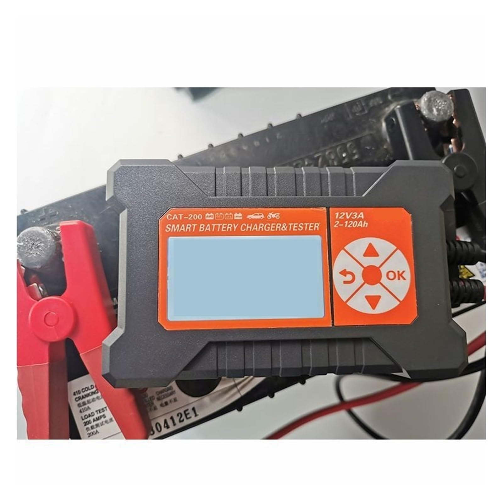 Inteligentna Ładowarka Do Testowania Akumulatorów Samochodowych Uniwersalny Tester 12V Akumulator Start-stop Szybkie Dokładne Wykrywanie