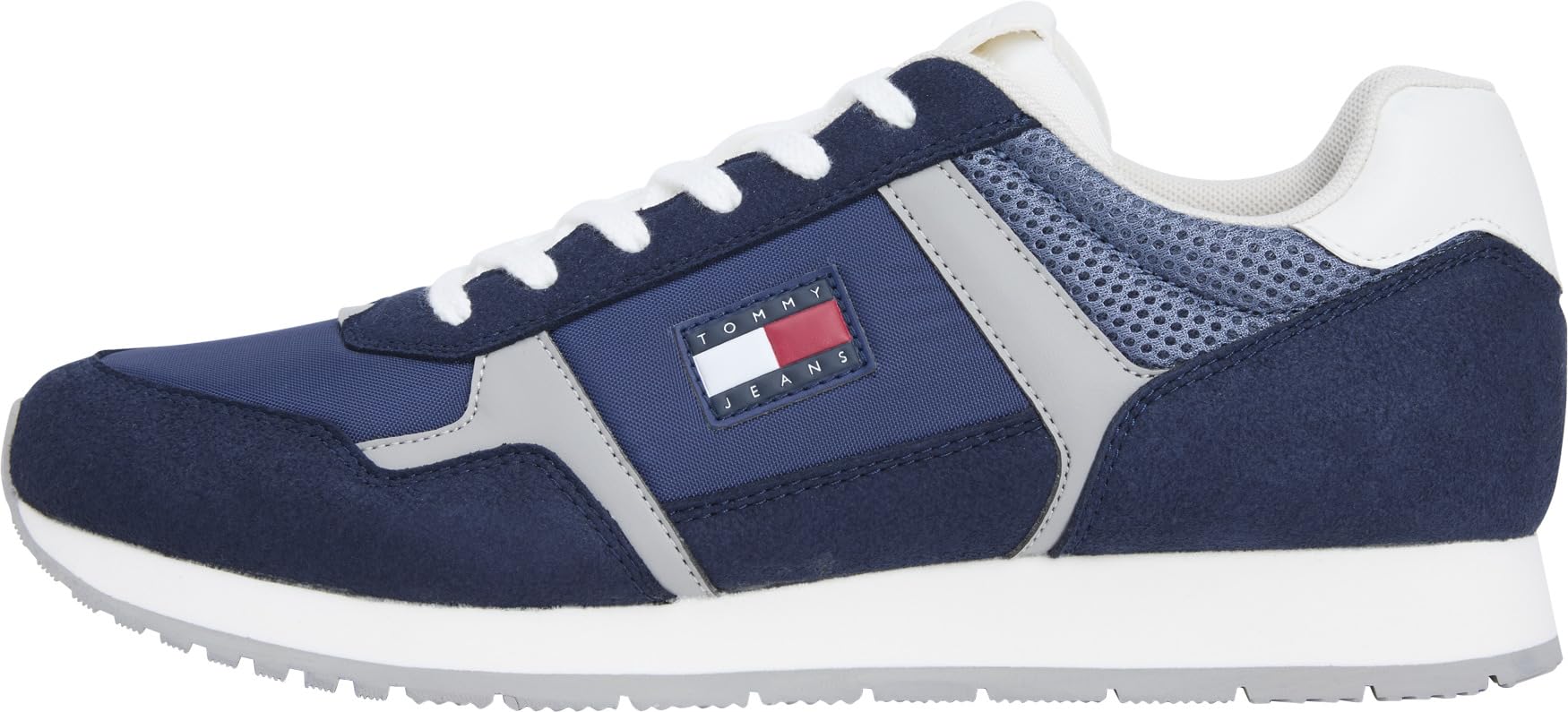 Tommy Jeans Tjm Runner Casual Em0Em01590, Basso Top, Uomo, Blu (Dark Night Navy), 43 Eu-image