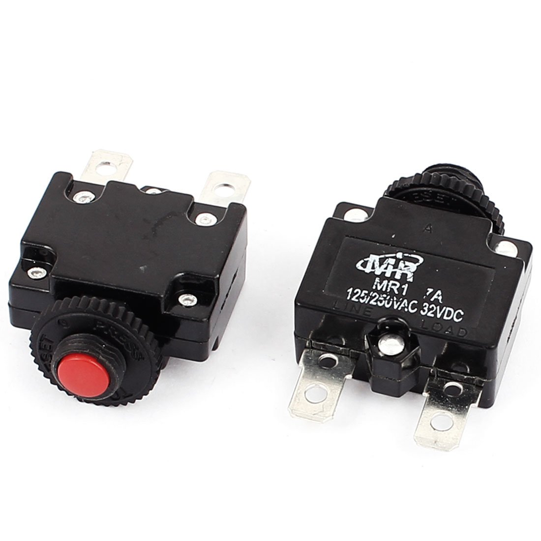 uxcell Thermal Circuit Breakers 18A 125/250V AC 32V Costa Rica uxcell Thermal Circuit Breakers 18A 125/250V AC 32V Costa Rica