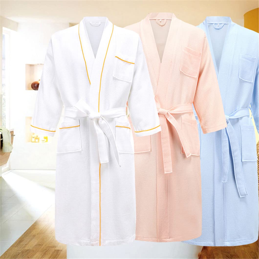 Męski bawełniany szlafrok kimono szlafrok kąpielowy szlafrok męski szlafrok damski długi szlafrok bielizna nocna plus size