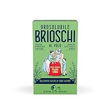 Orosolubile Brioschi al volo Erbe Alpine – 15 Bustine di granulato digestivo e effervescente, da usare senz’acqua – Al balsamico gusto di erbe alpine – per un sollievo gustoso ed istantaneo – 15g