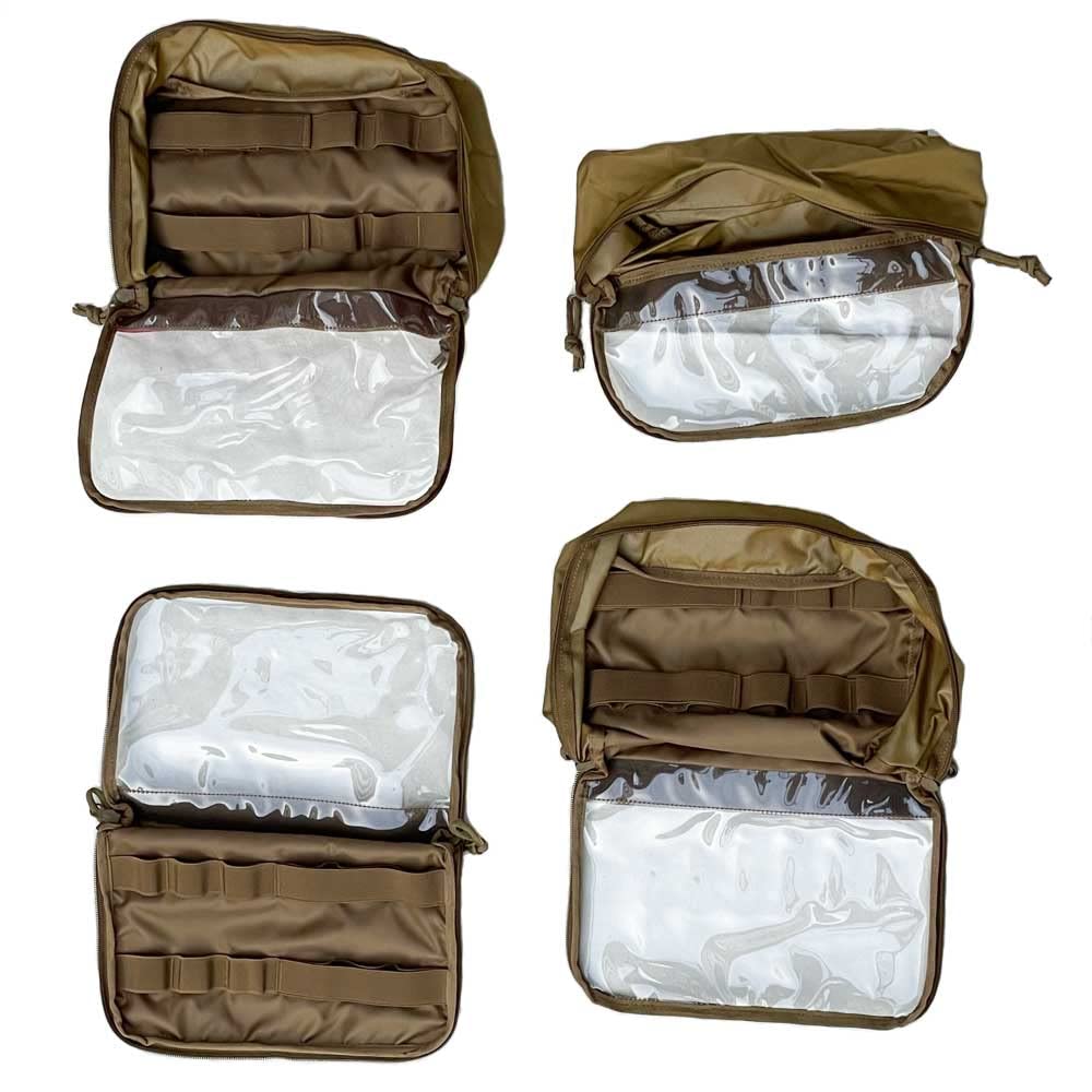 Tasmanian Tiger TT Medic Assault Pack MKII L - Zaino per primo soccorso, vuoto per emergenza, viaggi, campeggio, escursioni, ciclismo, attività all'aperto (grigio pietra e verde oliva, IRR)