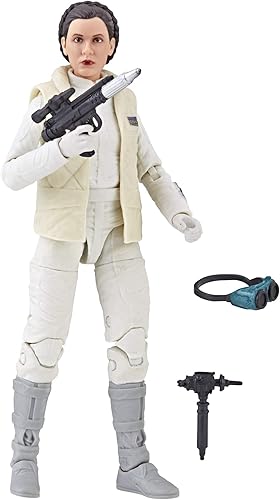 STAR WARS E1213 The Black Series - Figura de princesa Leia Organa (Hoth) de 6 pulgadas