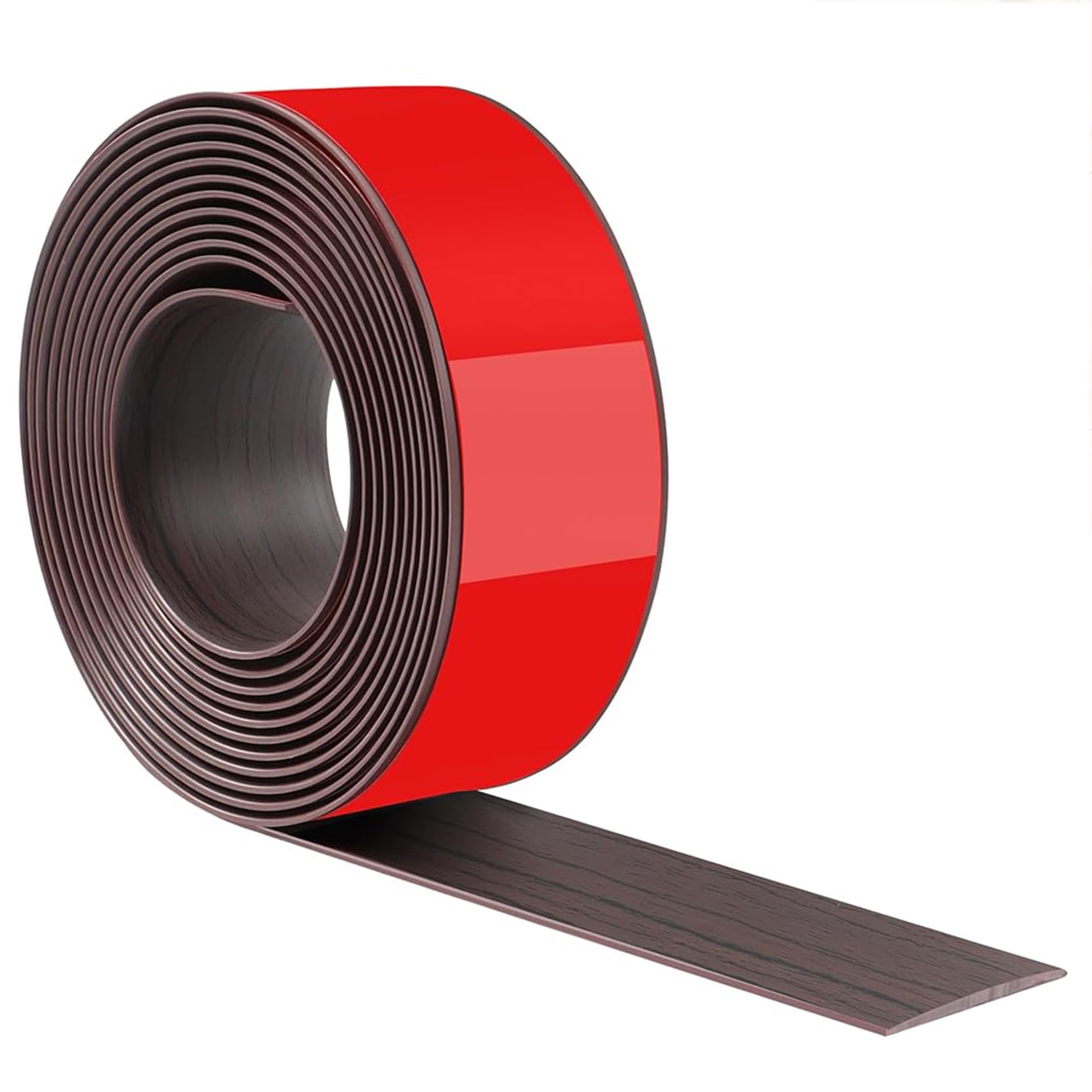 Tira divisora de suelo de PVC autoadhesiva de 10 m, para puertas, alfombras a azulejos, tratamiento de suelo, fácil instalación, perfecto para renovación del hogar