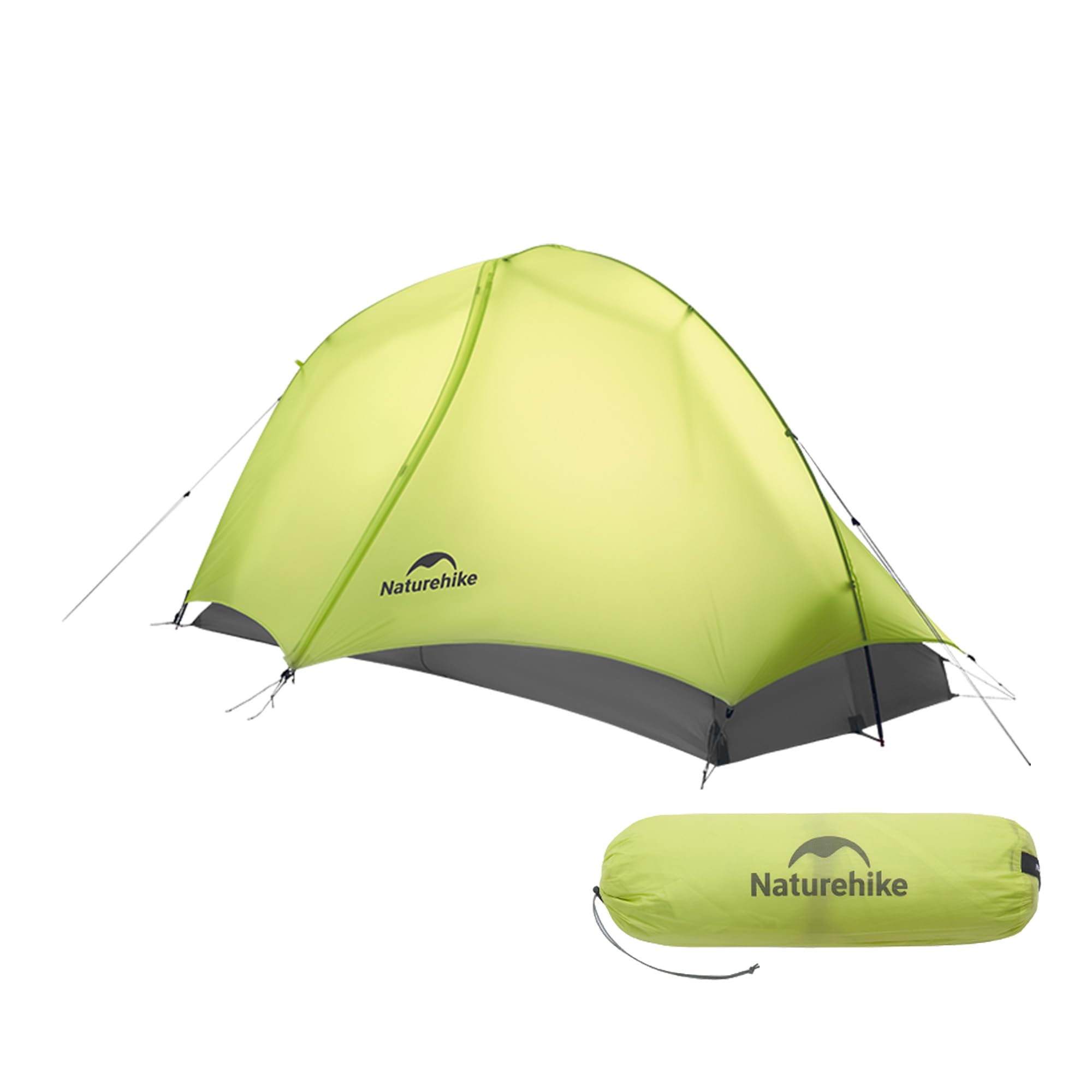 Naturehike ultralekki namiot 780/960 g, wodoszczelny namiot kempingowy PU1500+, 3-sezonowy namiot turystyczny dla 1/2 osoby, na szybkie wędrówki, wycieczki rowerowe i wycieczki motocyklowe