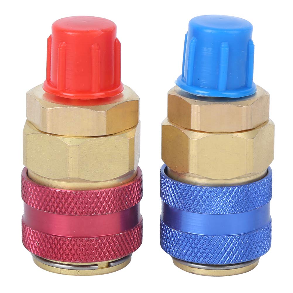 Złącze Szybkozłącza Adapter Wysokiego Ciśnienia do Układów Klimatyzacji z Czynnikiem Chłodniczym R134A Fluor