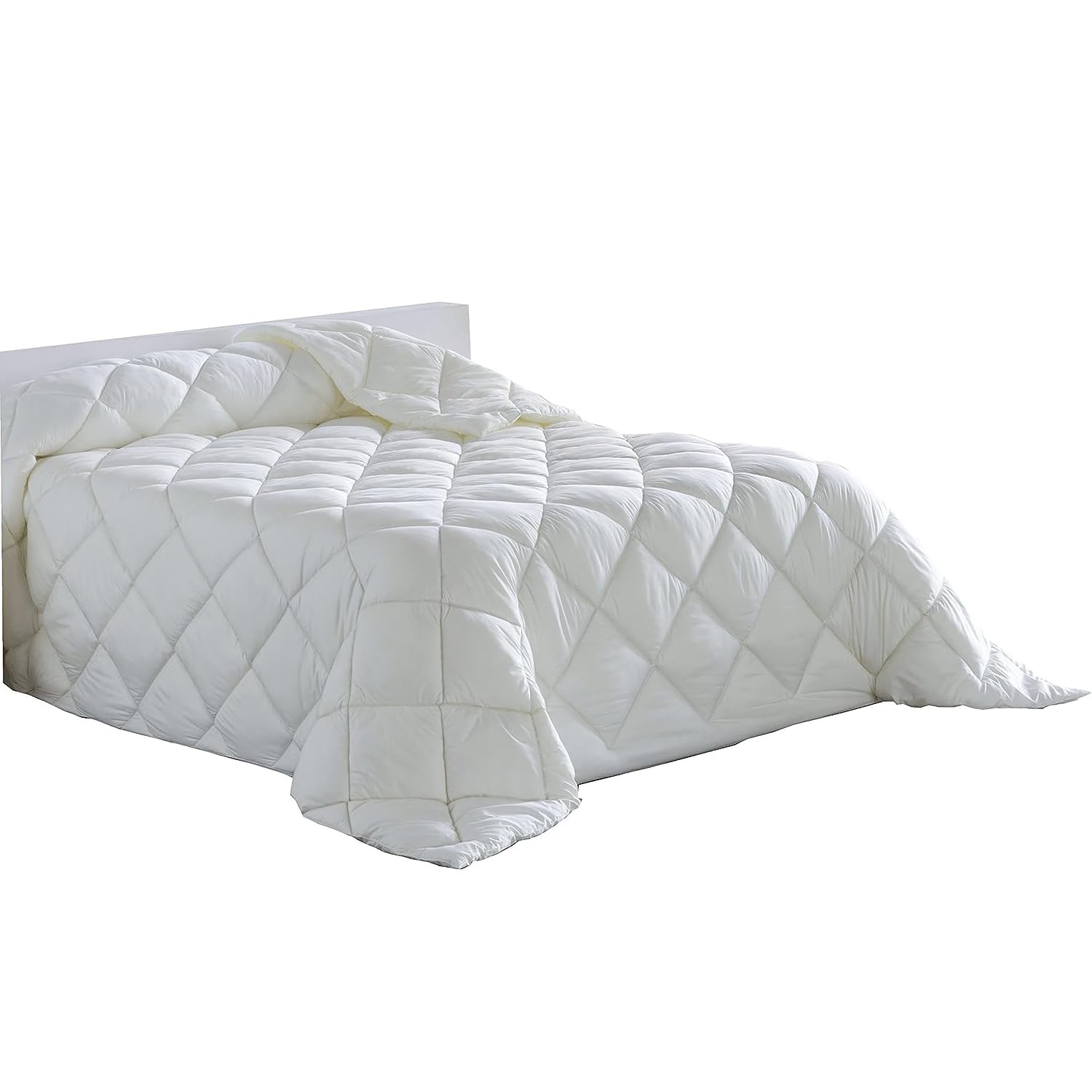 various Relleno de Edredón y Nórdica de 400 Gramos, Fabricado en España con Fibras Vírgenes, Huecas y Siliconadas para Calidez y Comodidad Duraderas (260 x 240 cm)