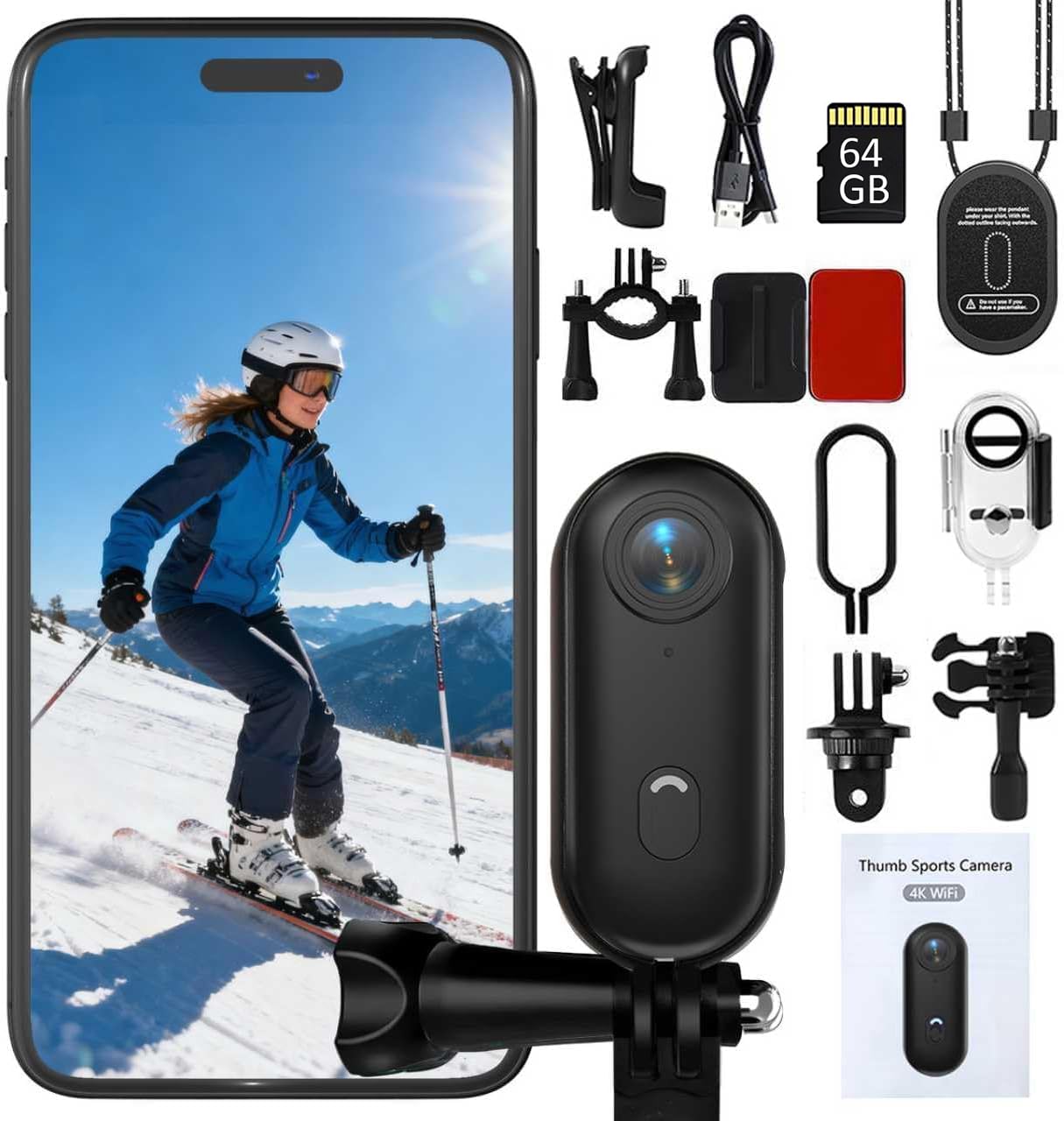 NUISK Thumb Action Camera