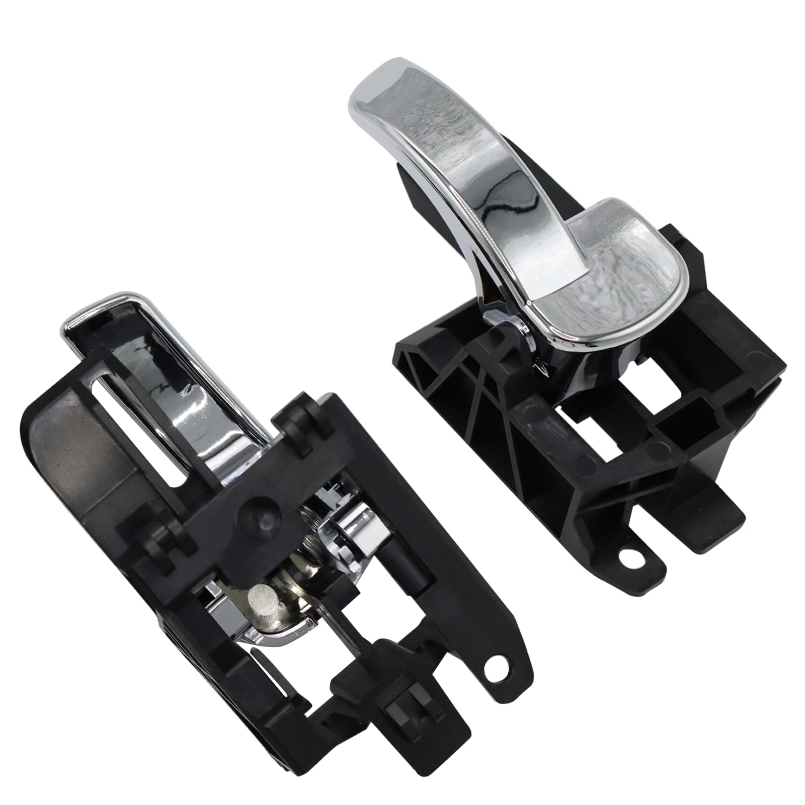 Poignée intérieure pour Qashqai J10 JJ10 Poignée de porte intérieure gauche et droite intérieure 80671-JD00E 80670-JD00E pour Qashqai 2007-2013