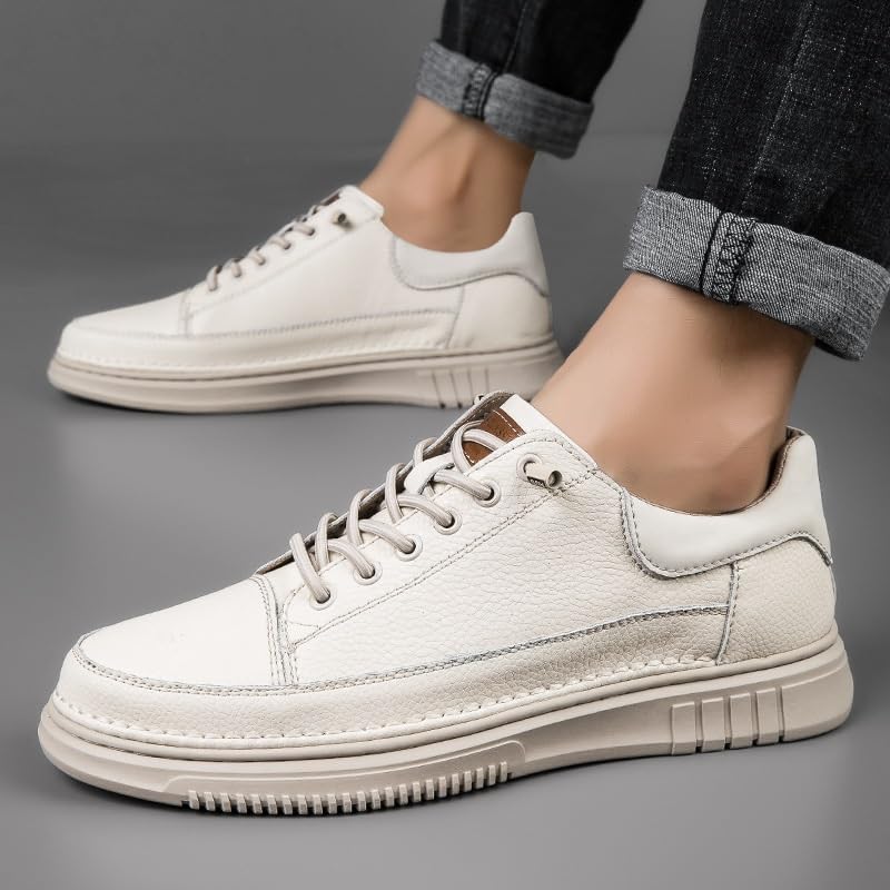 Men's Casual Leather Shoes, Slip-on Light Retro Leather Loafers, Oxford Derby Style, Business, Driving, Formal, Party2