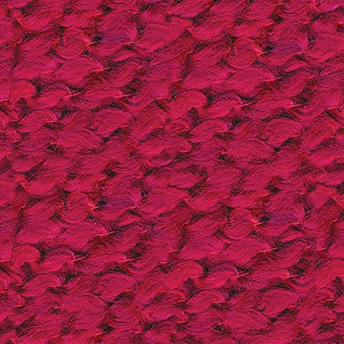 Image of Lion Brand Yarn Homespun Yarn, Soft Bulky Yarn for Knitting, Crocheting, and Crafting, 1 pack, Candy Apple