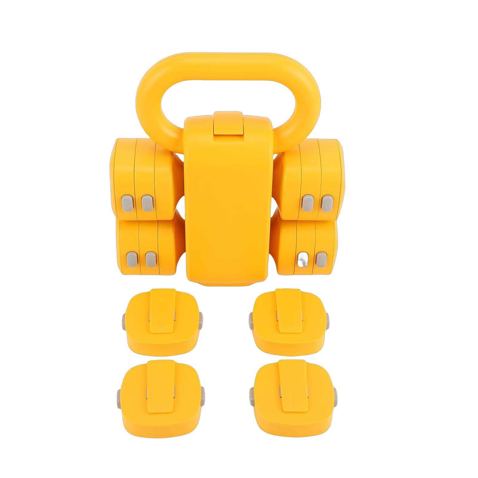 Generic Conjunto de Kettlebell Ajustável para Treinamento Versátil de Ginástica Em Casa,
