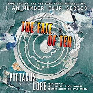 The Fate of Ten Audiolibro Por Pittacus Lore arte de portada