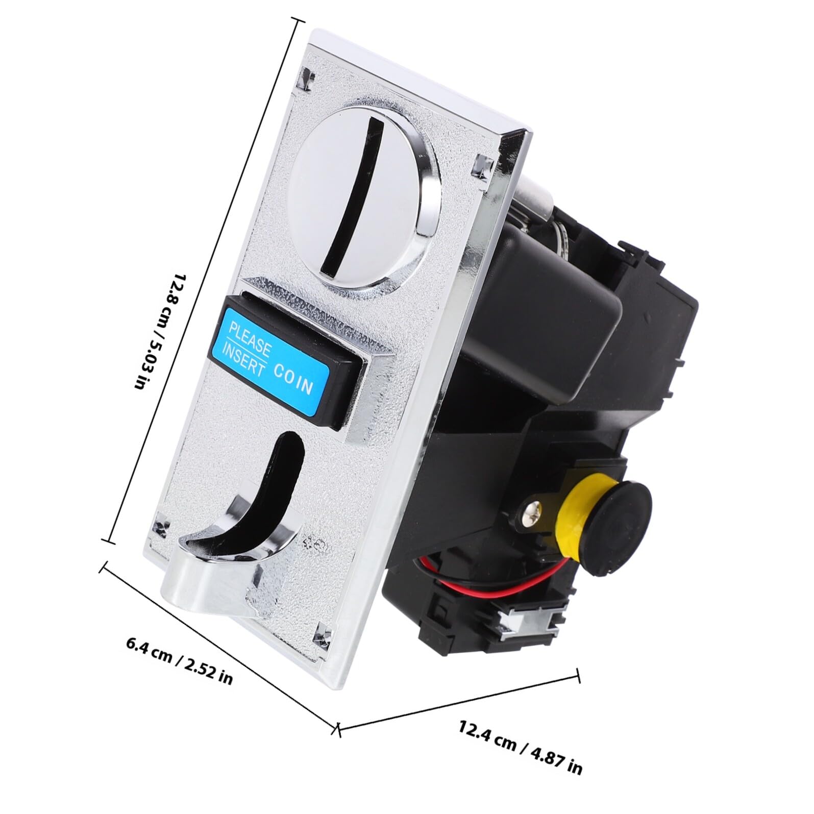 Gettoniera per Distributore Automatico Selettore Monete Elettronico in Pc, Riconoscimento Preciso e Accetta Monete da 15mm a 29mm per Macchine da Gioco