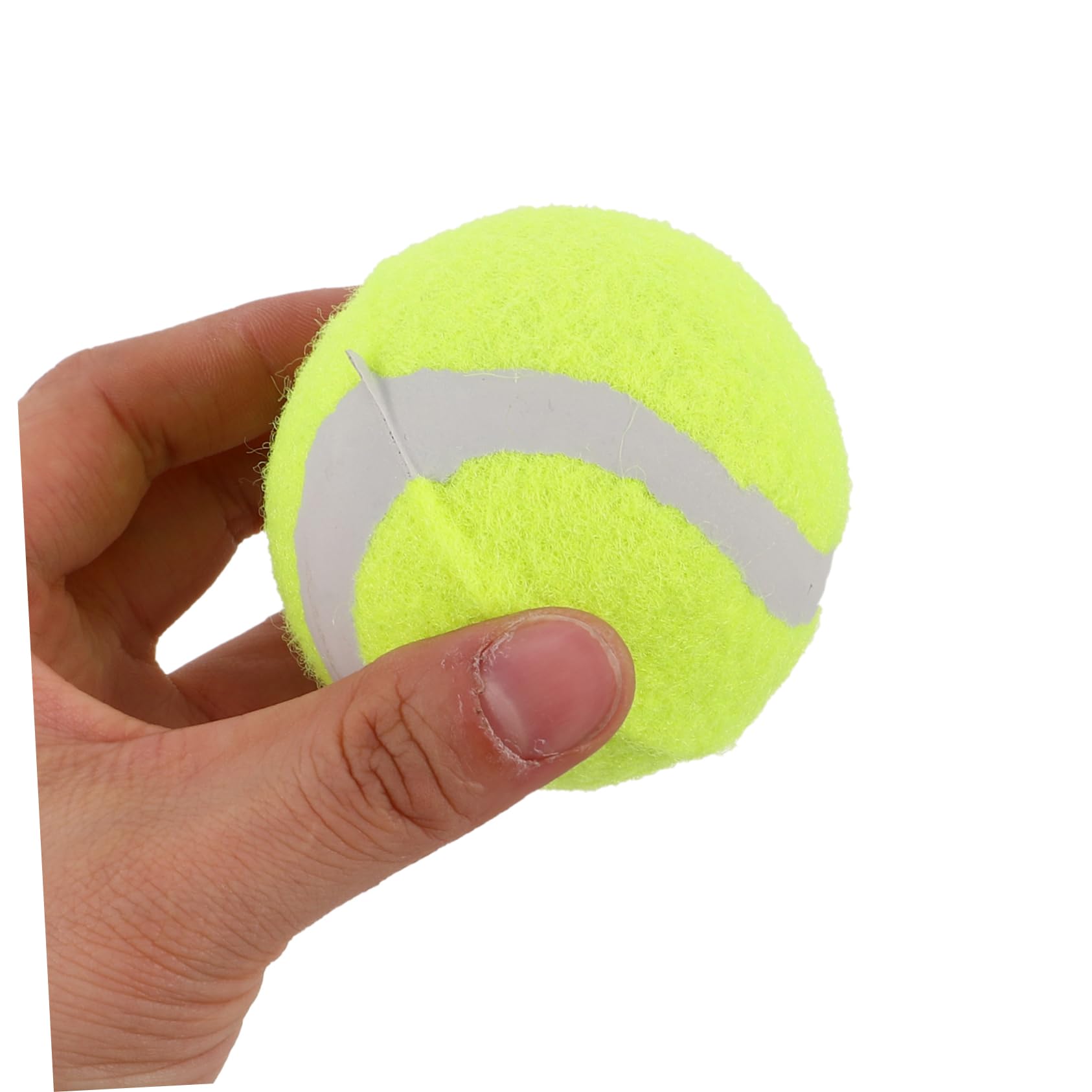 BESPORTBLE Interaktive Hundespielzeugbälle 22 Stück Hüpf-tennisbälle Hundetrainingsbälle Quietschend Robustes Spielzeug für Haustiere