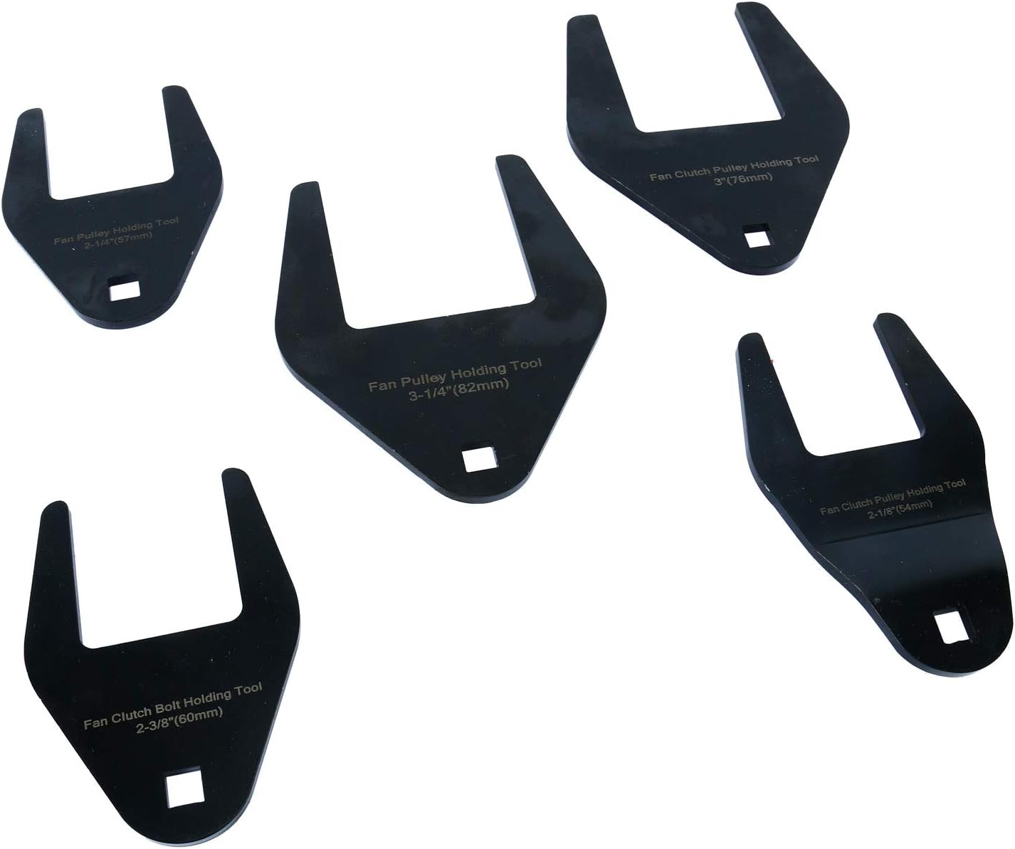 8MILELAKE Fan Clutch Wrench Set 10pc Clutch Remover Installer Kit