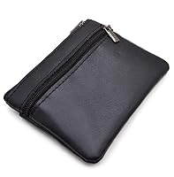 Amazon.com: Freezx Women Genuine Leather Coin Pouch Zip Mini